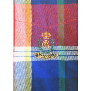 VTG CHAPS RALPH LAUREN S/S BUTTON DOWN SHIRT 100%